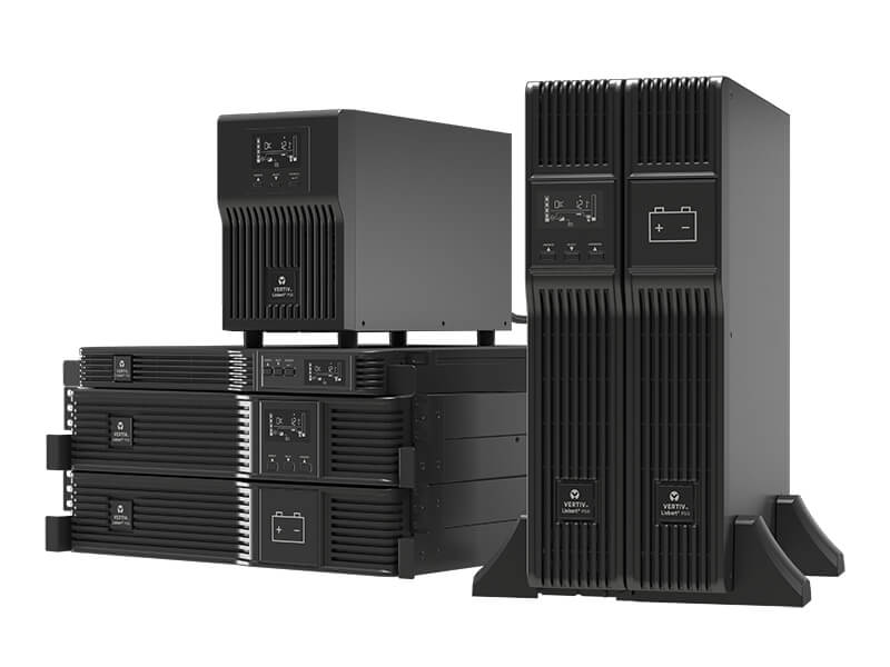 Vertiv™ Liebert® PSI5 UPS, 750-5,000VA Line Interactive AVR, Mini Tower, 1U and 2U Rack/Tower Image