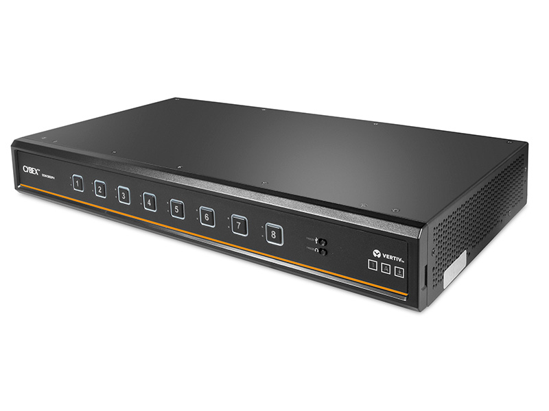 SCMV285DPH, Vertiv™ Cybex™ Secure MultiViewer KVM Switch 8 port Image