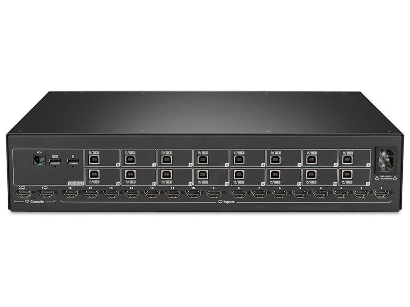 SCMV2160DPH, Vertiv™ Cybex™ Secure MultiViewer KVM Switch 16 port Image