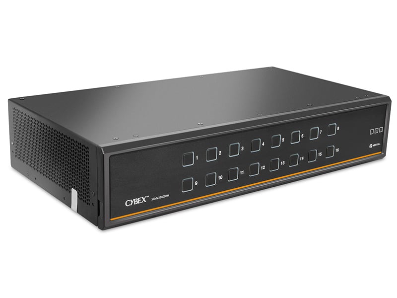 SCMV2160DPH, Vertiv™ Cybex™ Secure MultiViewer KVM Switch 16 port Image
