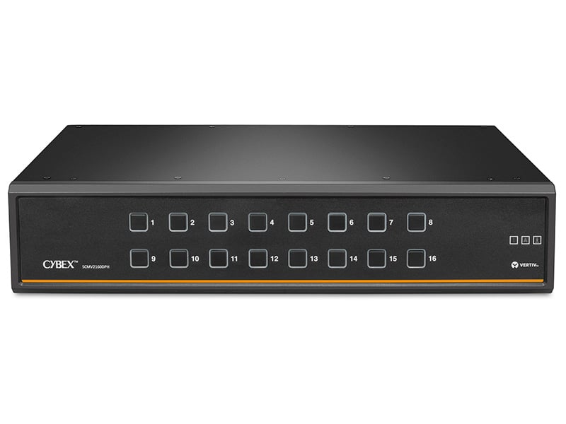 SCMV2160DPH, Vertiv™ Cybex™ Secure MultiViewer KVM Switch 16 port Image